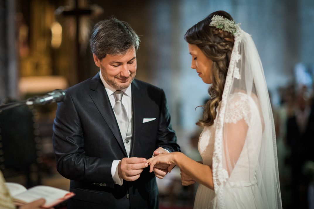 Bruno de Carvalho e Joana Ornela no seu casamento